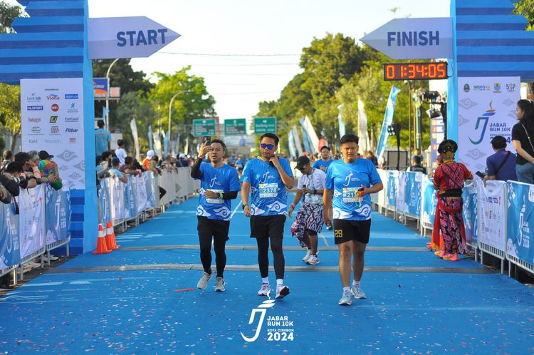 Race photo from Jabar Run 10K 2024