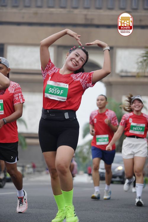 Race photo from Kediri Half Marathon 2025