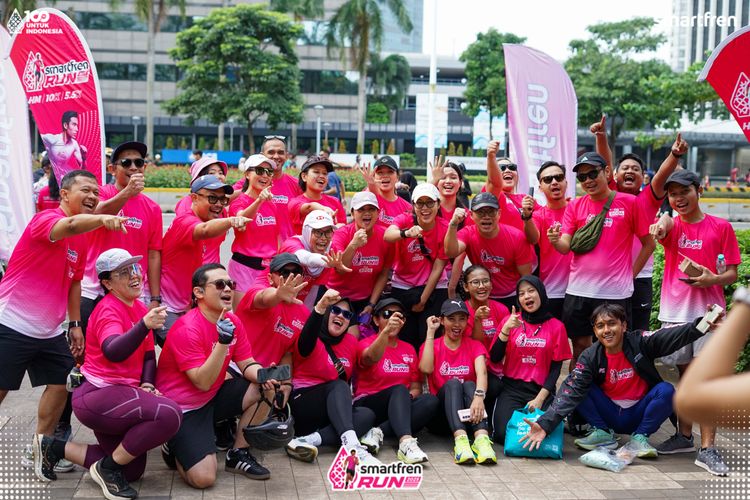 Race photo from Smartfren Run 2025 Vibes