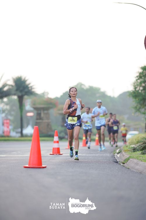 Race photo from Taman Budaya x BOGORUN 2025