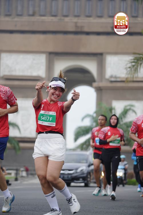 Race photo from Kediri Half Marathon 2025