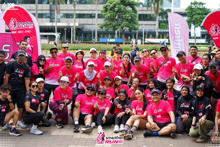 Race photo from Smartfren Run 2025 Vibes