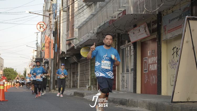 Race photo from Jabar Run 10K 2024