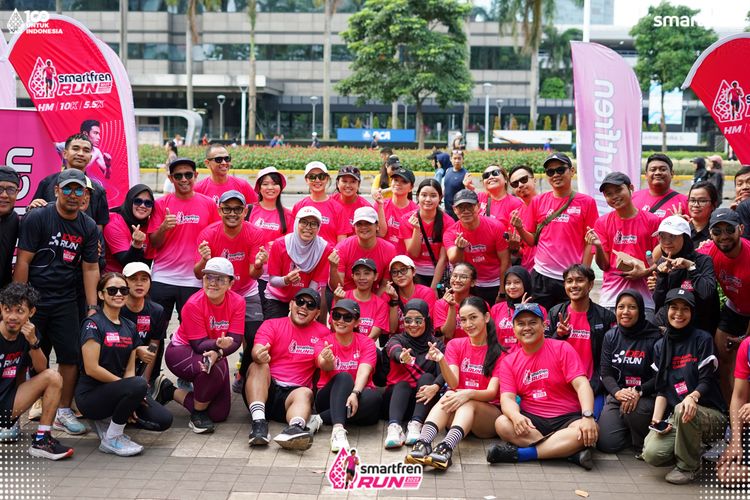 Race photo from Smartfren Run 2025 Vibes