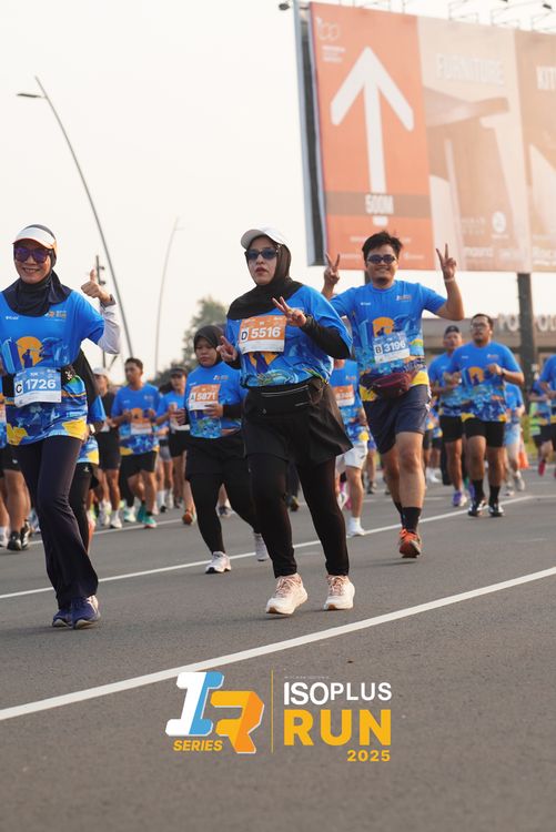 Race photo from ISOPLUS RUN 2025 - JAKARTA