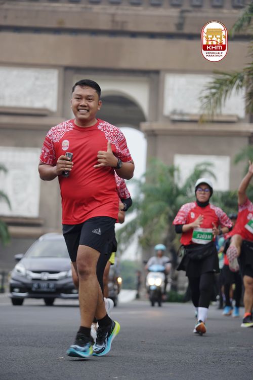 Race photo from Kediri Half Marathon 2025