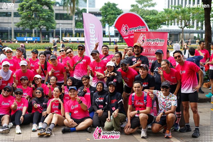 Race photo from Smartfren Run 2025 Vibes