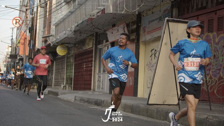Race photo from Jabar Run 10K 2024