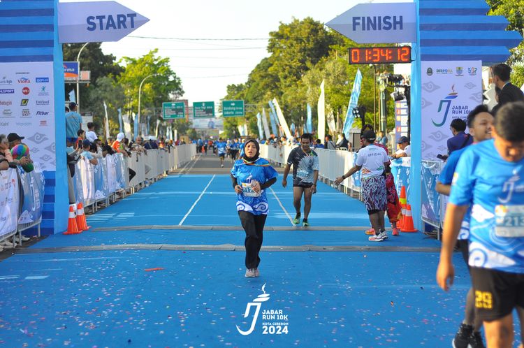 Race photo from Jabar Run 10K 2024