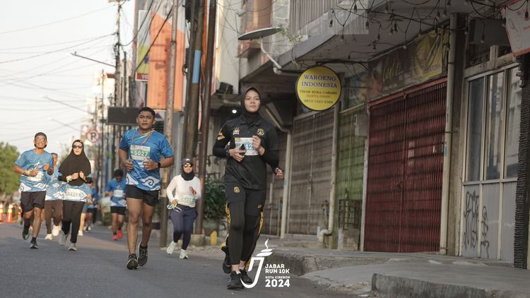 Race photo from Jabar Run 10K 2024