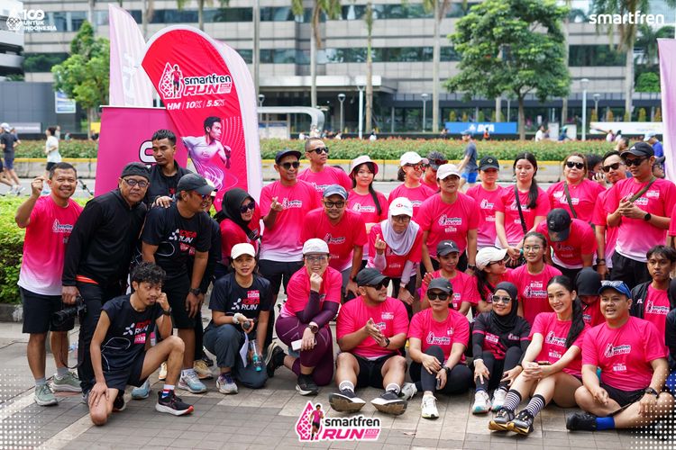 Race photo from Smartfren Run 2025 Vibes