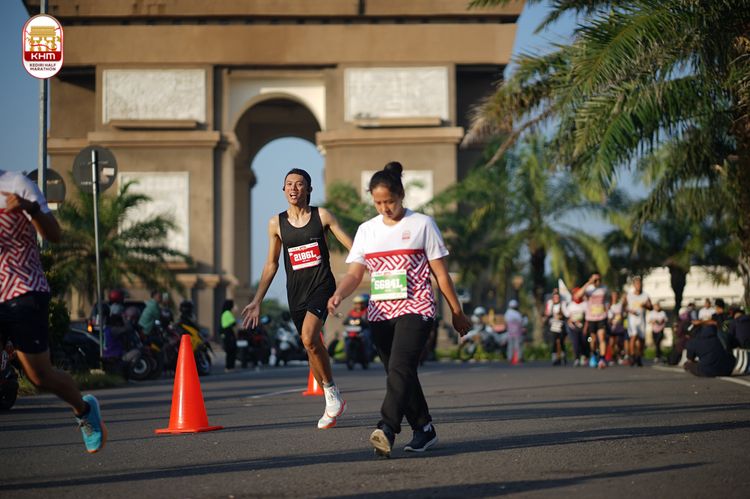 Race photo from Kediri Half Marathon 2024