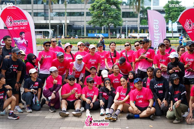 Race photo from Smartfren Run 2025 Vibes