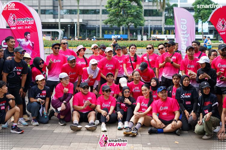 Race photo from Smartfren Run 2025 Vibes