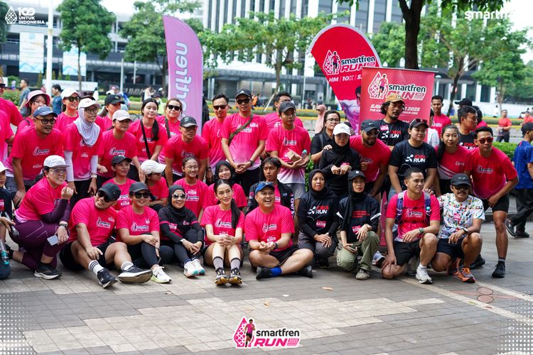 Race photo from Smartfren Run 2025 Vibes