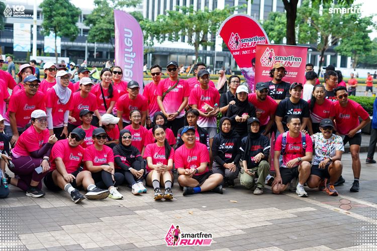 Race photo from Smartfren Run 2025 Vibes
