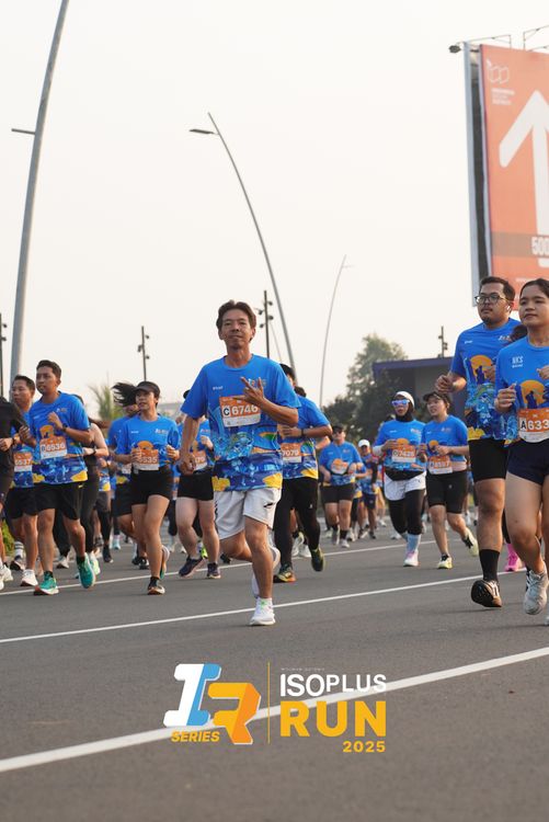 Race photo from ISOPLUS RUN 2025 - JAKARTA