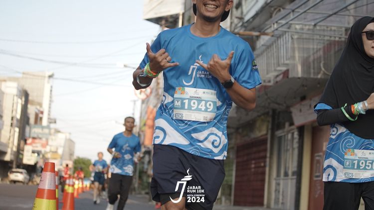 Race photo from Jabar Run 10K 2024