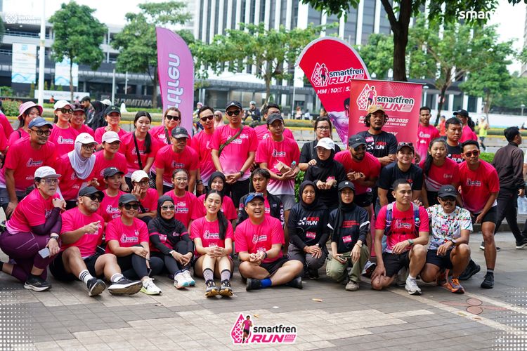 Race photo from Smartfren Run 2025 Vibes