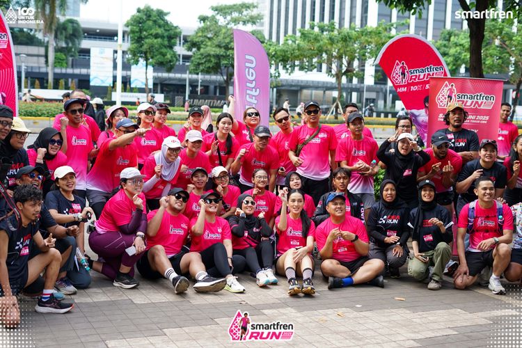 Race photo from Smartfren Run 2025 Vibes