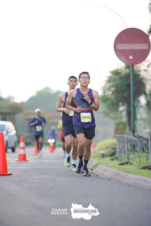 Race photo from Taman Budaya x BOGORUN 2025