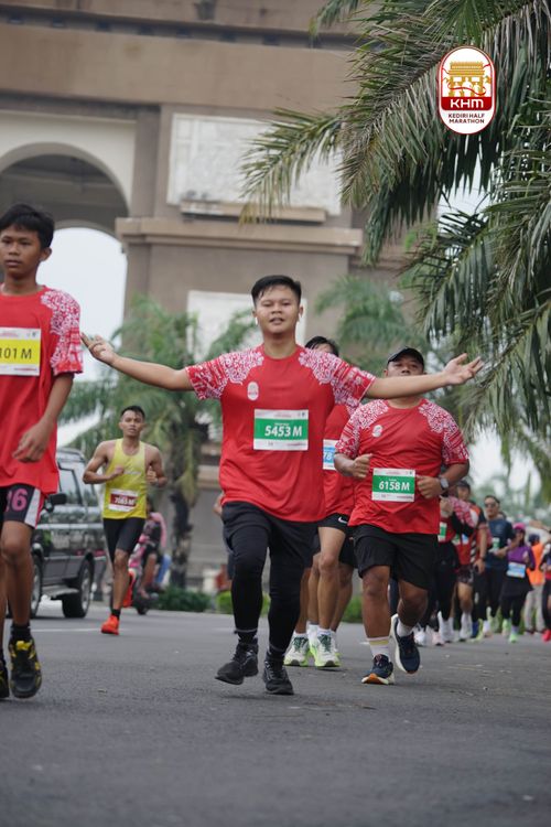 Race photo from Kediri Half Marathon 2025