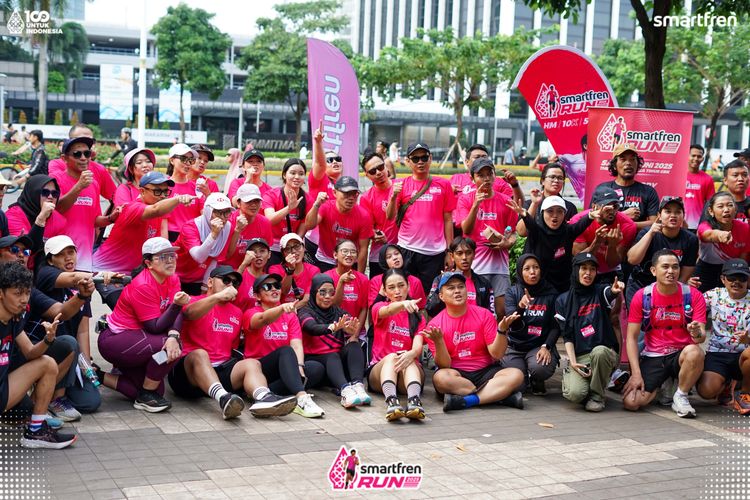 Race photo from Smartfren Run 2025 Vibes