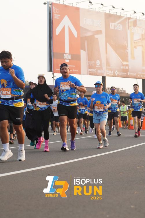 Race photo from ISOPLUS RUN 2025 - JAKARTA