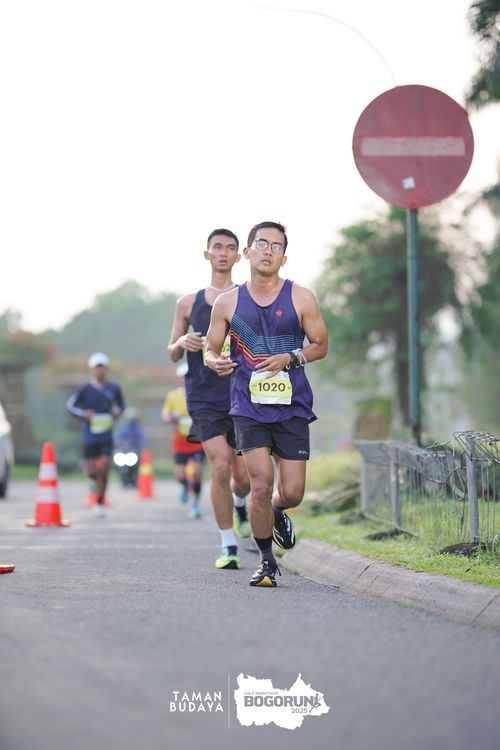 Race photo from Taman Budaya x BOGORUN 2025