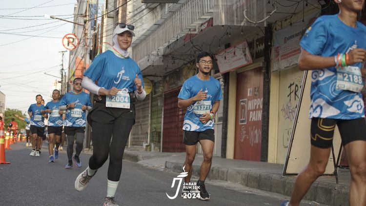 Race photo from Jabar Run 10K 2024