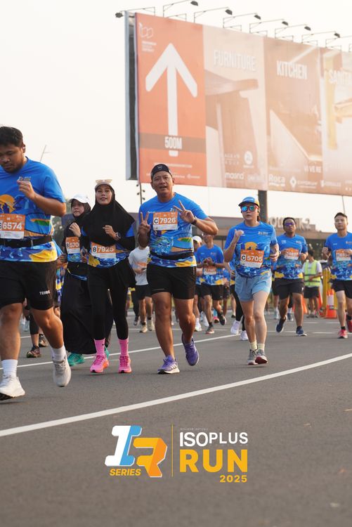 Race photo from ISOPLUS RUN 2025 - JAKARTA