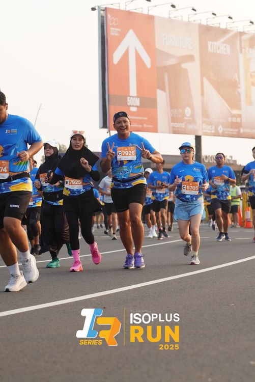 Race photo from ISOPLUS RUN 2025 - JAKARTA