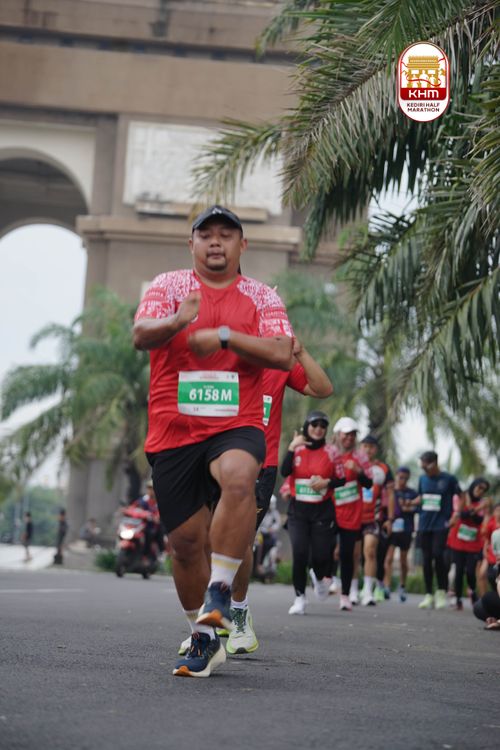 Race photo from Kediri Half Marathon 2025