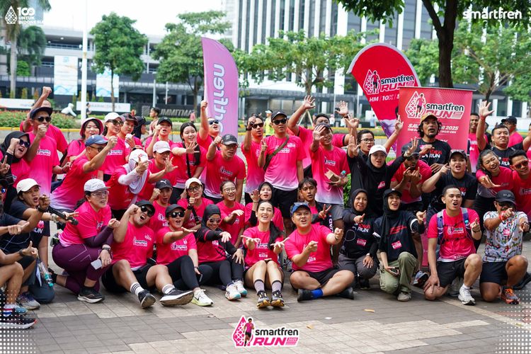 Race photo from Smartfren Run 2025 Vibes