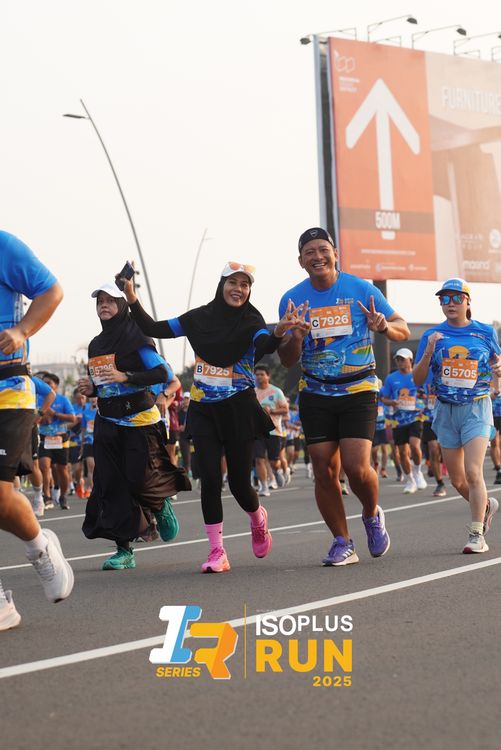 Race photo from ISOPLUS RUN 2025 - JAKARTA