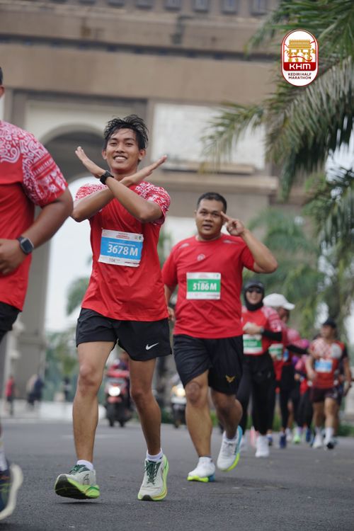 Race photo from Kediri Half Marathon 2025
