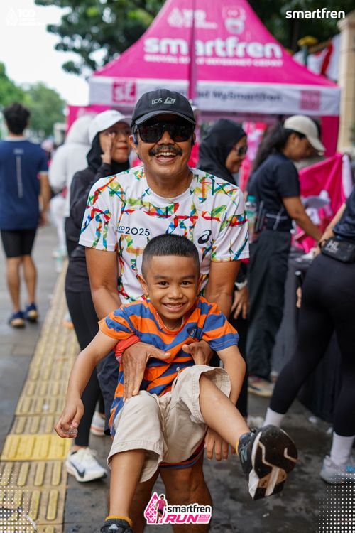 Race photo from Smartfren Run 2025 Vibes