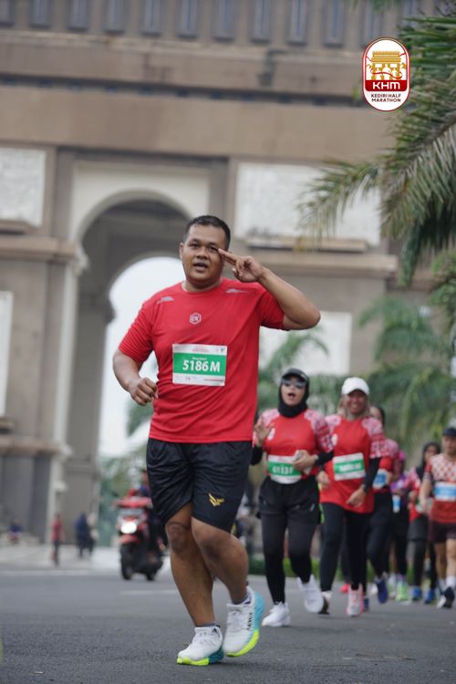 Race photo from Kediri Half Marathon 2025