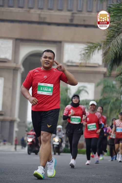 Race photo from Kediri Half Marathon 2025
