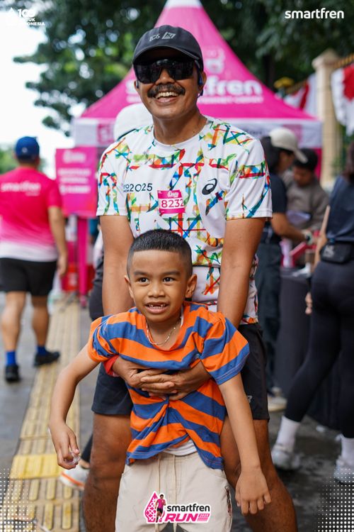 Race photo from Smartfren Run 2025 Vibes