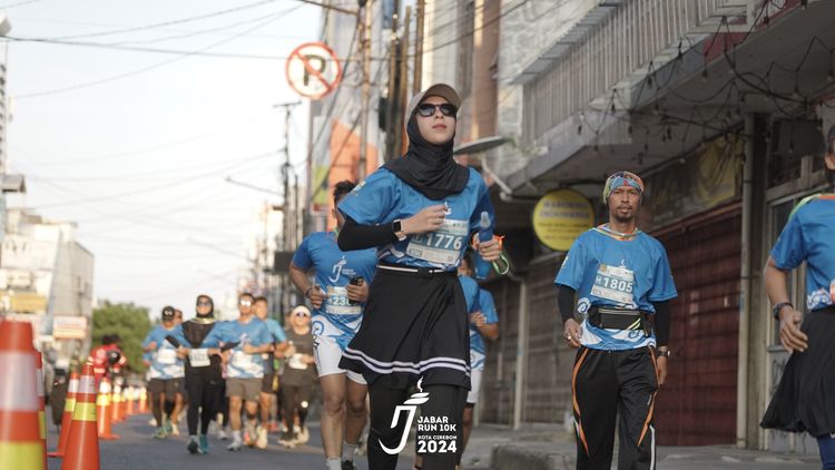 Race photo from Jabar Run 10K 2024
