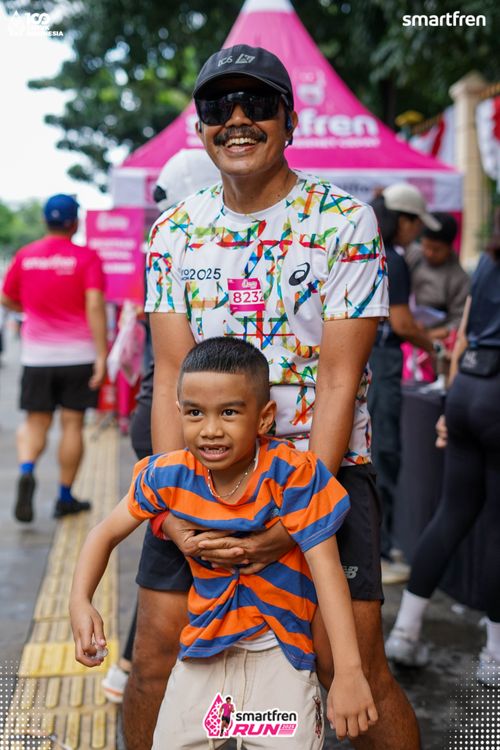 Race photo from Smartfren Run 2025 Vibes