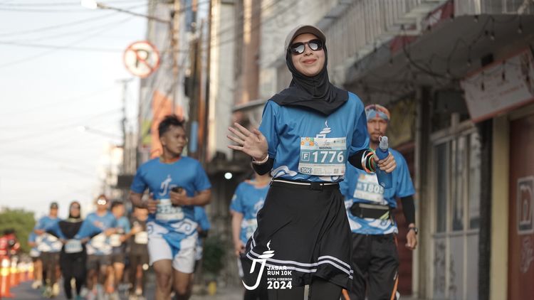 Race photo from Jabar Run 10K 2024