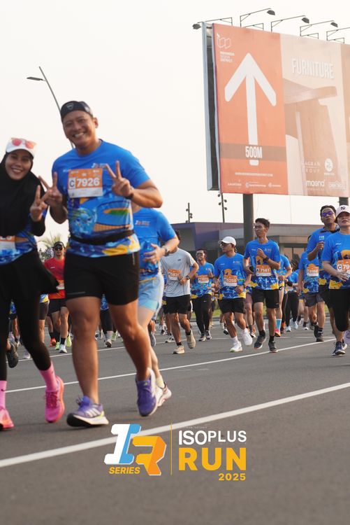 Race photo from ISOPLUS RUN 2025 - JAKARTA