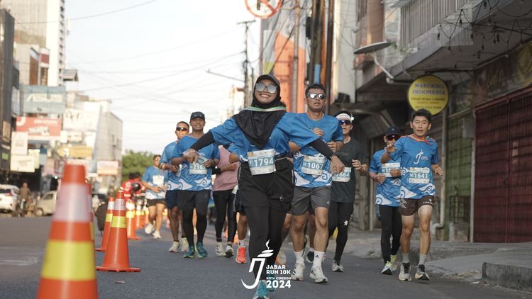 Race photo from Jabar Run 10K 2024