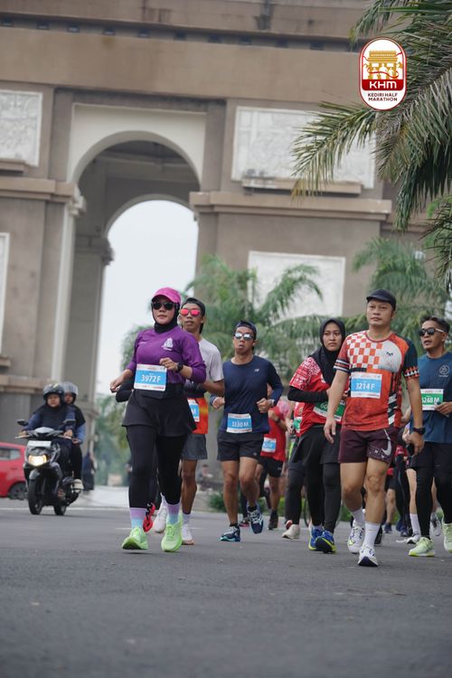Race photo from Kediri Half Marathon 2025