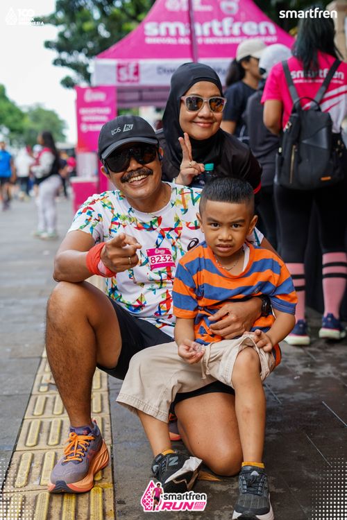 Race photo from Smartfren Run 2025 Vibes