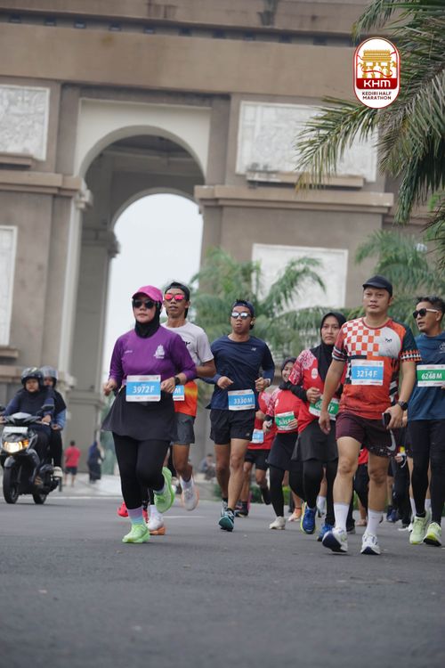 Race photo from Kediri Half Marathon 2025