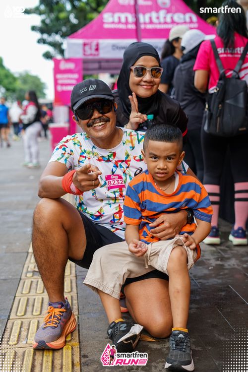 Race photo from Smartfren Run 2025 Vibes