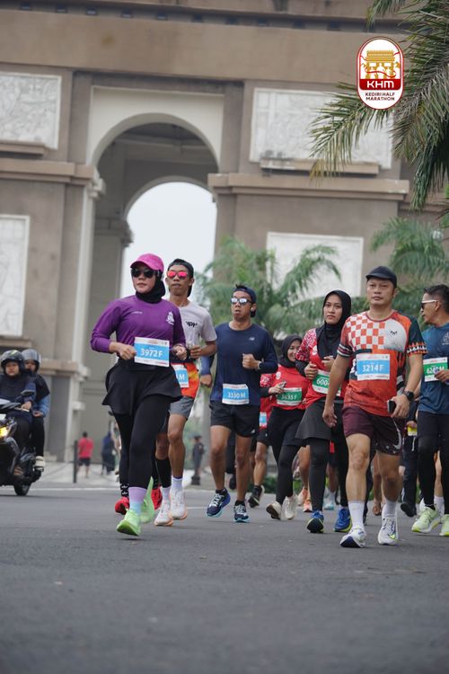 Race photo from Kediri Half Marathon 2025